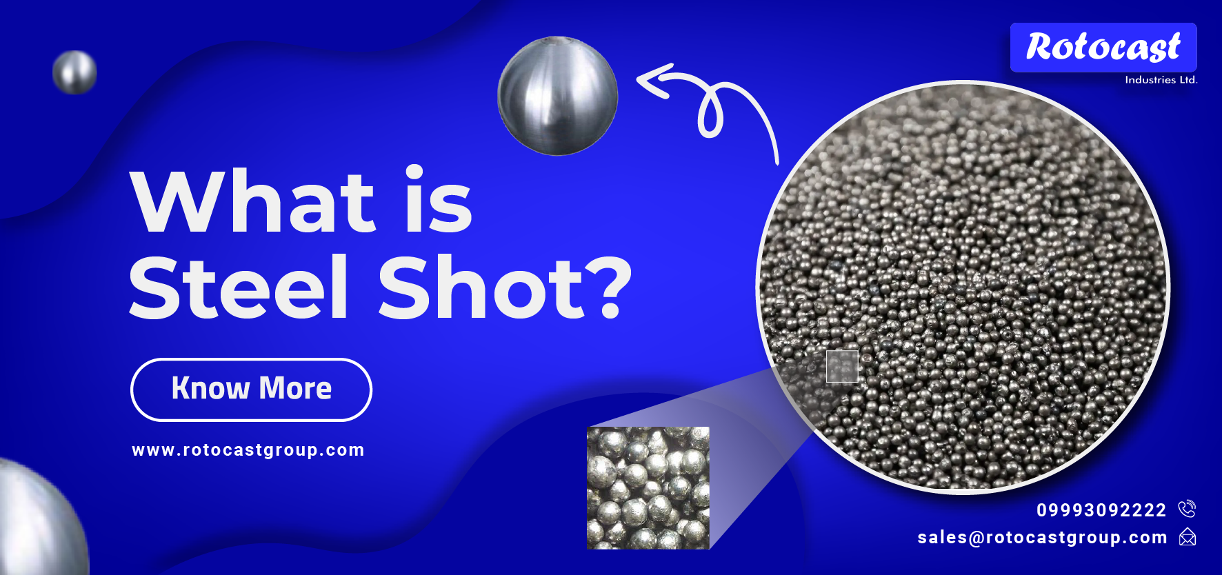 What is Steel Shot, Rotocast Steel Shot