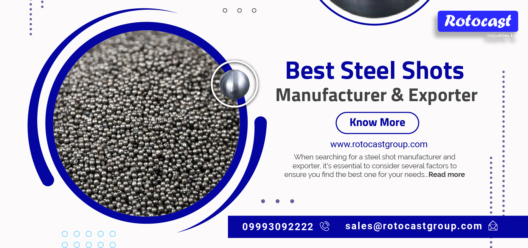 Best steel shot manufacturer and exporter in india