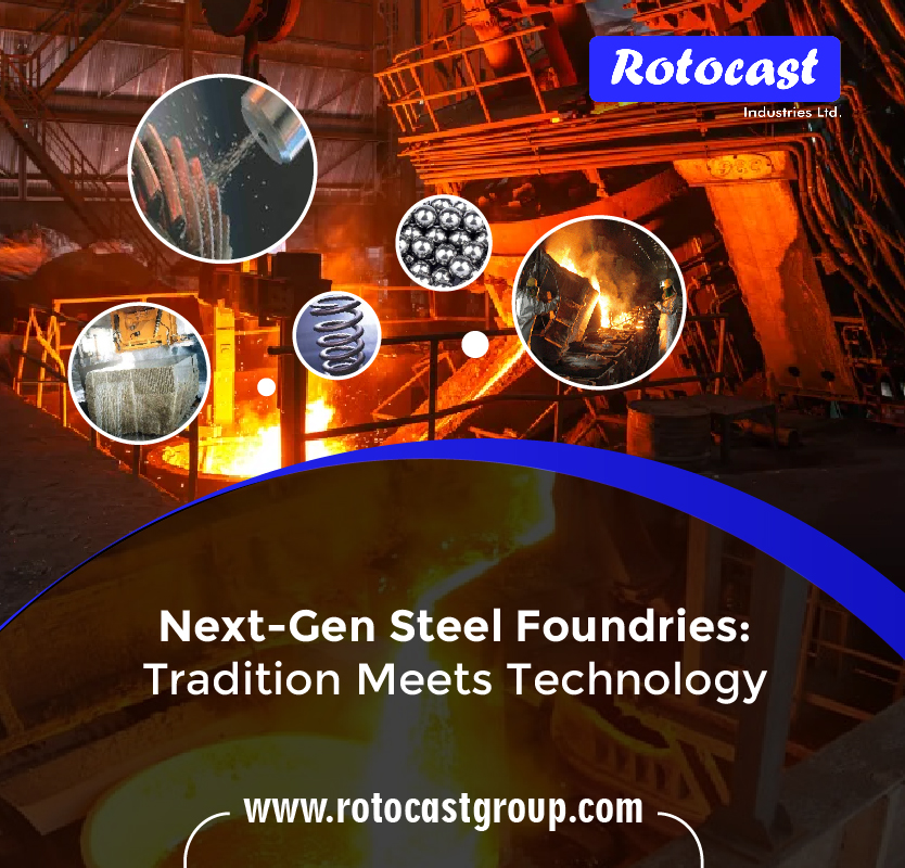 Next-Gen Steel Casting Foundries