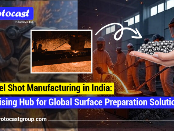 Premium-quality steel shot manufacturing in India by Rotocast, delivering durable and reliable surface preparation solutions worldwide.